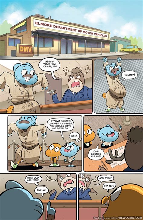 The Amazing World Of Gumball 001 2014 Read The Amazing World Of Gumball 001 2014 Comic Online