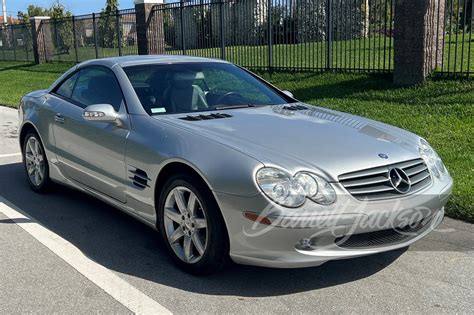 Lot 799 2003 Mercedes Benz Sl500 Roadster Barrett Jackson