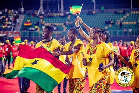 African Games Ghana Bounces Back To 7th On Medal Table