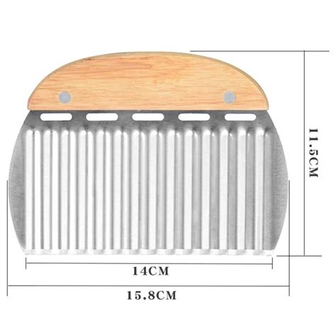 Couteau Chopper Wave Trancheuse à grille de pommes de terre Râpe à