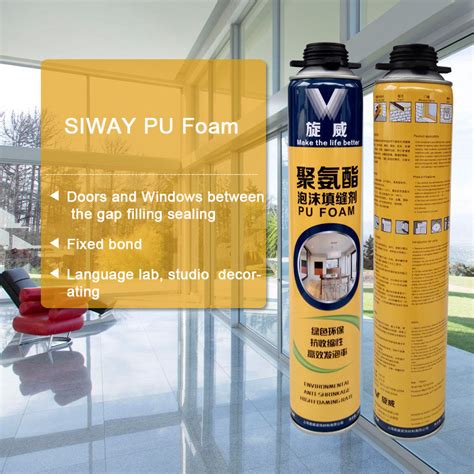 Fire Rated Pu Foam Chemical Polyol Large Expansion Pu Polyurethane