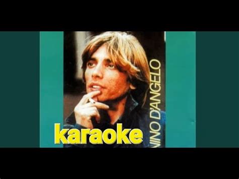 Nino D Angelo N Tengo Curaggio Karaoke Youtube