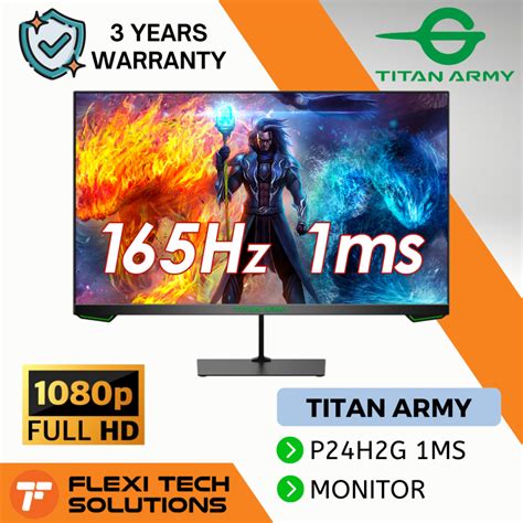 Flexi Tech Titan Army Inch Hz Ms Flat Gaming Monitor P H G