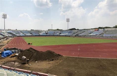 Penampakan Stadion Kanjuruhan Saat Direnovasi Kursi Sudah Terpasang