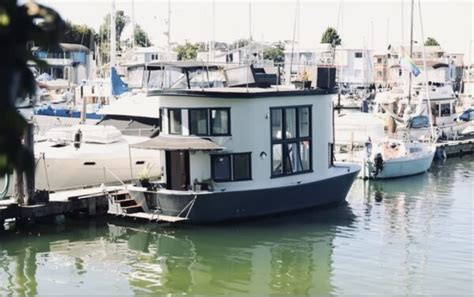 Gorgeous Tiny House Boat with Interior Design - Dream Tiny Living