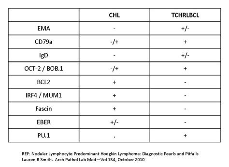 Pathology Outlines T Cell Histiocyte Rich