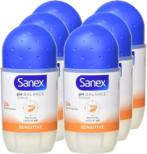 Sanex Deo Roll On Women Dermo Sensitive F R Empfindliche Haut Er