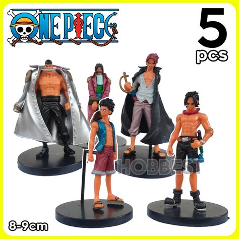 Jual Action Figure One Piece Isi Pcs Miniatur Topper Kue Pajangan