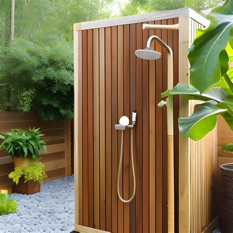 Cheap Diy Outdoor Shower Ideas Inspiring Tutorials Easy