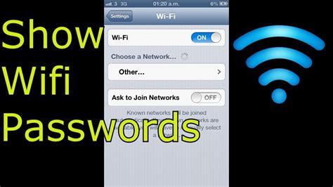 Display All Wifi Password On Ios Iphone Ipad Youtube