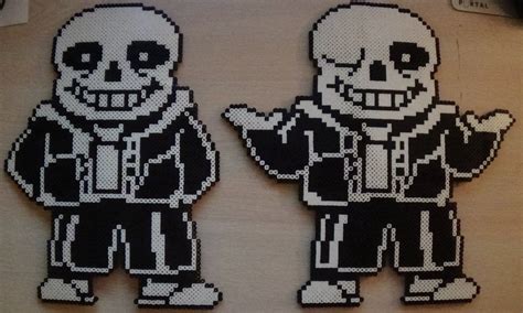 Sans Battle Sprites Perler Perler Bead Art Funny Cross Stitch Patterns Perler Bead Patterns