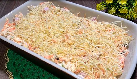 Receita De Salpicão Para O Natal - SALPICÃO de frango para o NATAL – FÁCIL E SABOROSO – ESPECIAL DE NATAL