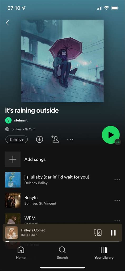 Its Raining Outside Raining Outside Music Playlist Music Mood