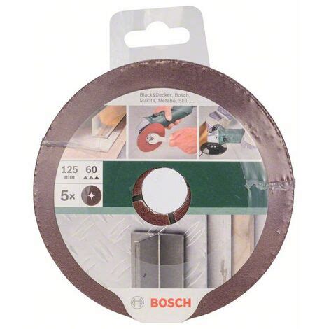 Boch Accessories Disques Abrasifs Sur Fibres Pour Meuleuses Angulaires