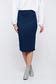 Fofy Darkblue Office High Waisted Pencil Skirt