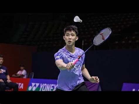 Toma Junior POPOV Vs LOH Kean Yew BWF Badminton Spain Masters 2024 MS