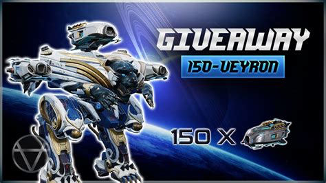 WR 150 Veyron GIVEAWAY Luchador Gameplay War Robots YouTube