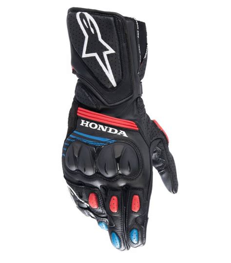 Rukavice Sp Honda Kolekce Alpinestars Ern Erven Modr