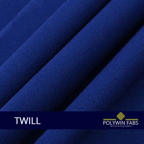 Plain Solids Blue Twill Polyester Fabric At Rs 230 Meter In Tiruppur