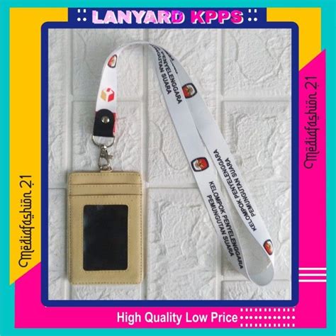 Lanyard Tali Gantungan Id Card Kpps Kelompok Penyelenggara