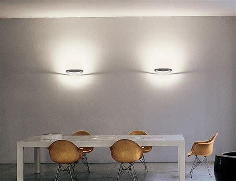 Artemide Lampada Da Parete Mesmeri Halo Led Bianco Alluminio