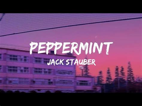 Jack Stauber Peppermint Lyrics Song Tik Tok Youtube