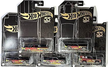Amazon Hot Wheels 23 Pearl Chrome 55th Anniversary Set 5