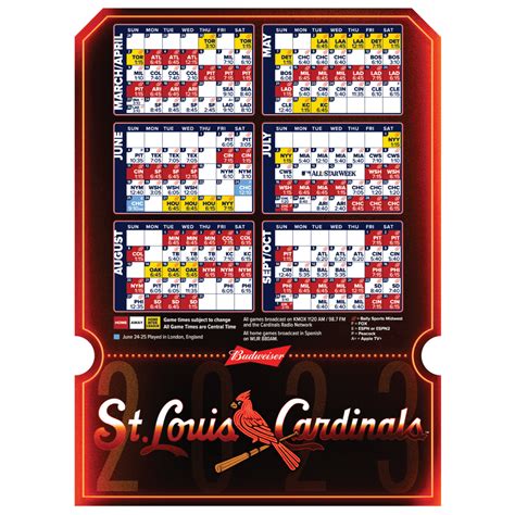 St Louis Cardinals Tv Schedule 2024 Kore Shaine