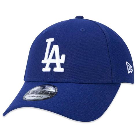 Bone 9forty A Frame Aba Curva Ajustavel Mlb Los Angeles Dodgers