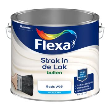 Flexa Strak In De Lak Buitenlak Zijdeglans Liter Karwei