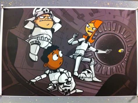 Buford, Baljeet, and Candace as Stormtroopers in "Phineas & Ferb: Star ...