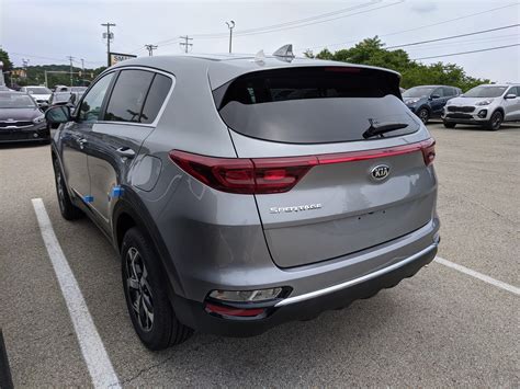 New 2021 Kia Sportage Lx In Sparkling Silver Greensburg Pa K04165