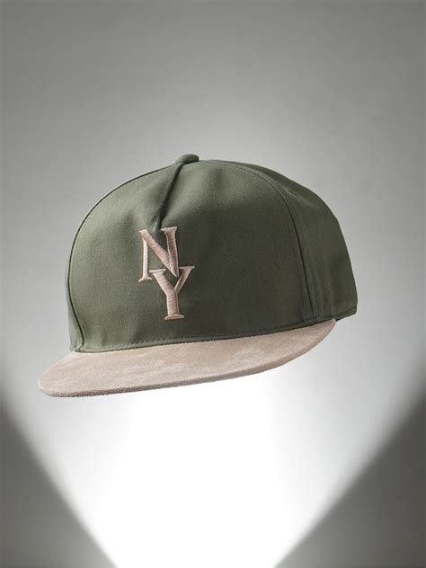 Buy Jack Jones Men Green Bronze Toned Colourblocked Baseball Cap