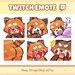 Twitch Emote Itto Arataki Emotes Pack 1 Rage Heart Hype Flex Lol