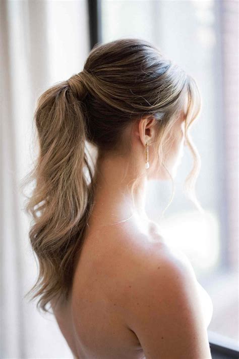 Side Ponytail Hairstyles For Weddings