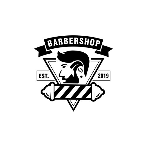 Vintage Barbershop Vector Emblems And Labels Barber Badges And Logos