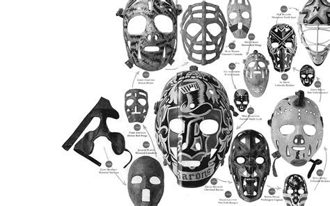 Hockey mask history | Boho crafts diy, Hockey mask, Wallpaper