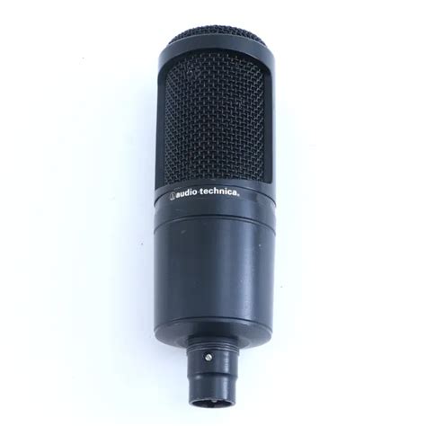 MICRÓFONO CONDENSADOR CARDIOIDE Audio Technica AT2020 XLR MC 6015 EUR