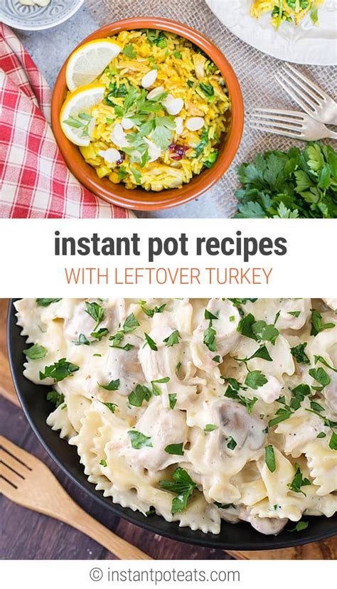 Instant Pot Leftover Turkey Recipes