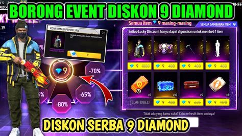 DISKON 9 DMCARA SPIN EVENT FF TERBARU 2022 SPIN EVENT LUCKY WHEEL