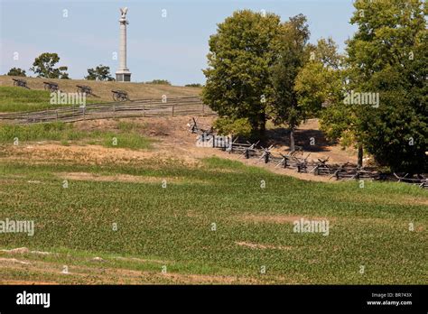 Antietam Civil War Battlefield, Virginia USA Stock Photo - Alamy