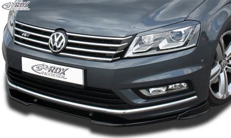 Front Spoilers Rdx Front Spoiler Vario X For Vw Passat B7 3c R Line