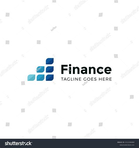 Creative Modern Financial Logo Design Template Stock Vector Royalty