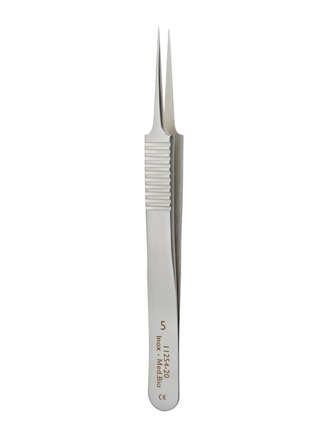 Dumont 5 Fine Forceps Biology Tipsstraightinox11cm 2b