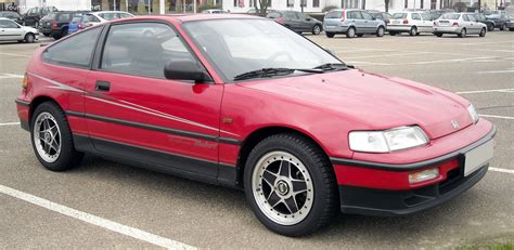 Honda Crx Ii Ed Ee Technical Specs Fuel Consumption Dimensions