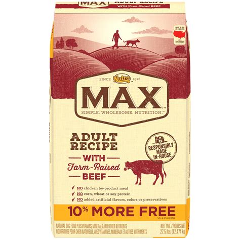 Nutro Max Adult Beef Dog Food Petco