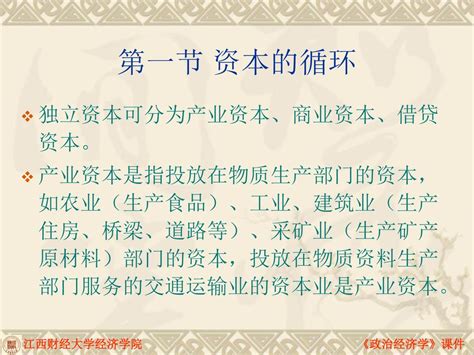 第五章 个别资本的循环与周转 主讲： Ppt Download