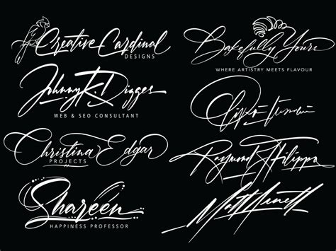 Handwritten Signature Calligraphy Logo Design | Upwork