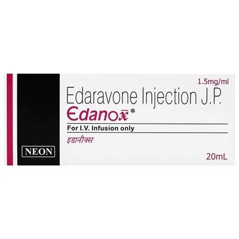 Edaravone Mg Injection At Rs Vial Pharmaceutical Tablets In