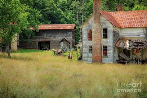 Homestead Photograph - Homestead Fine Art Print | Farm art, Farm wall ...